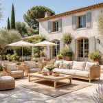 découvrez comment créer un domaine provençal élégant en utilisant les enduits chaux ressource et le mobilier raffiné de flamant pour un intérieur chaleureux et authentique.